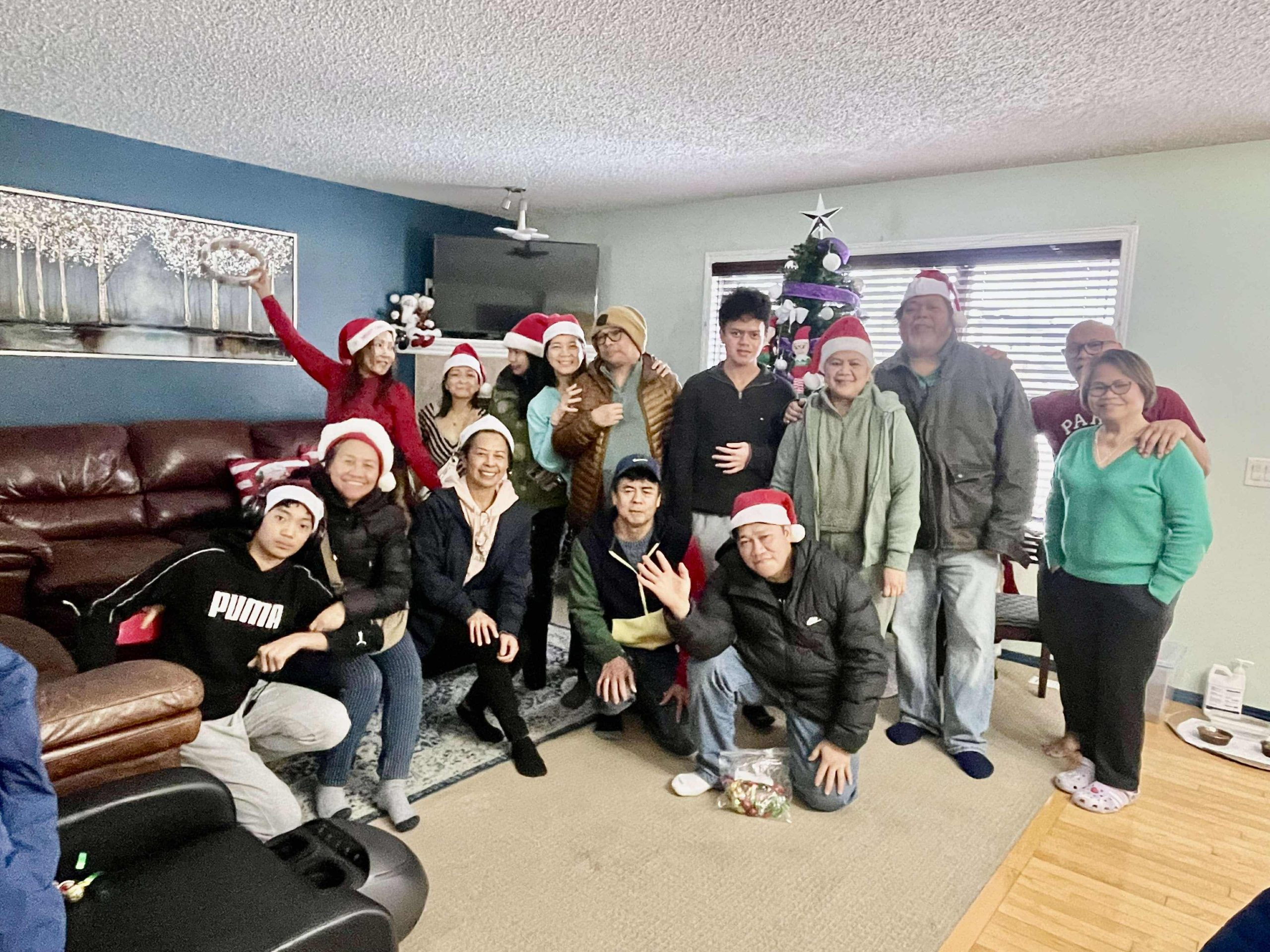 SALSA Bringing Christmas Cheer to Members Homes